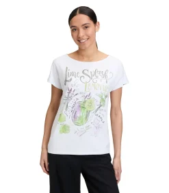 Betty Barclay Basic shirt khaki/white Best