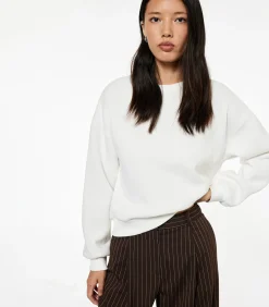 Koton Basic sweatshirt white Discount
