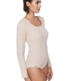 SELMARK BASICOS thermische top met lange mouwen beige Clearance