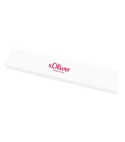 s.Oliver Bead Armband voor dames, roestvrij staal, gekweekte zoetwaterparel, kattenoog gold