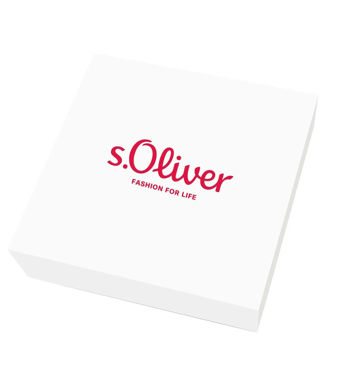 s.Oliver Beadkette voor dames, roestvrij staal, agaat silver Sale