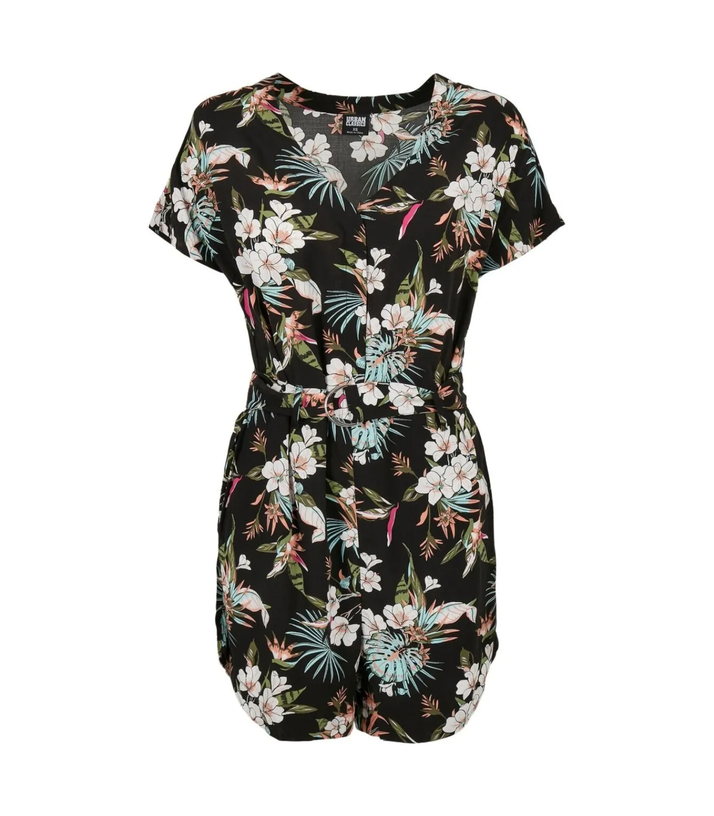 Urban Classics BELTED - Jumpsuit - Zwart black New