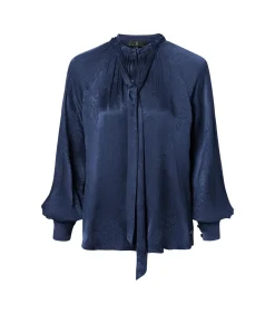 Mart Visser Bension Blouse Navy navyBlue Discount