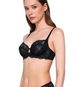 LUNA Beugel-balconette bh VENUS black Outlet