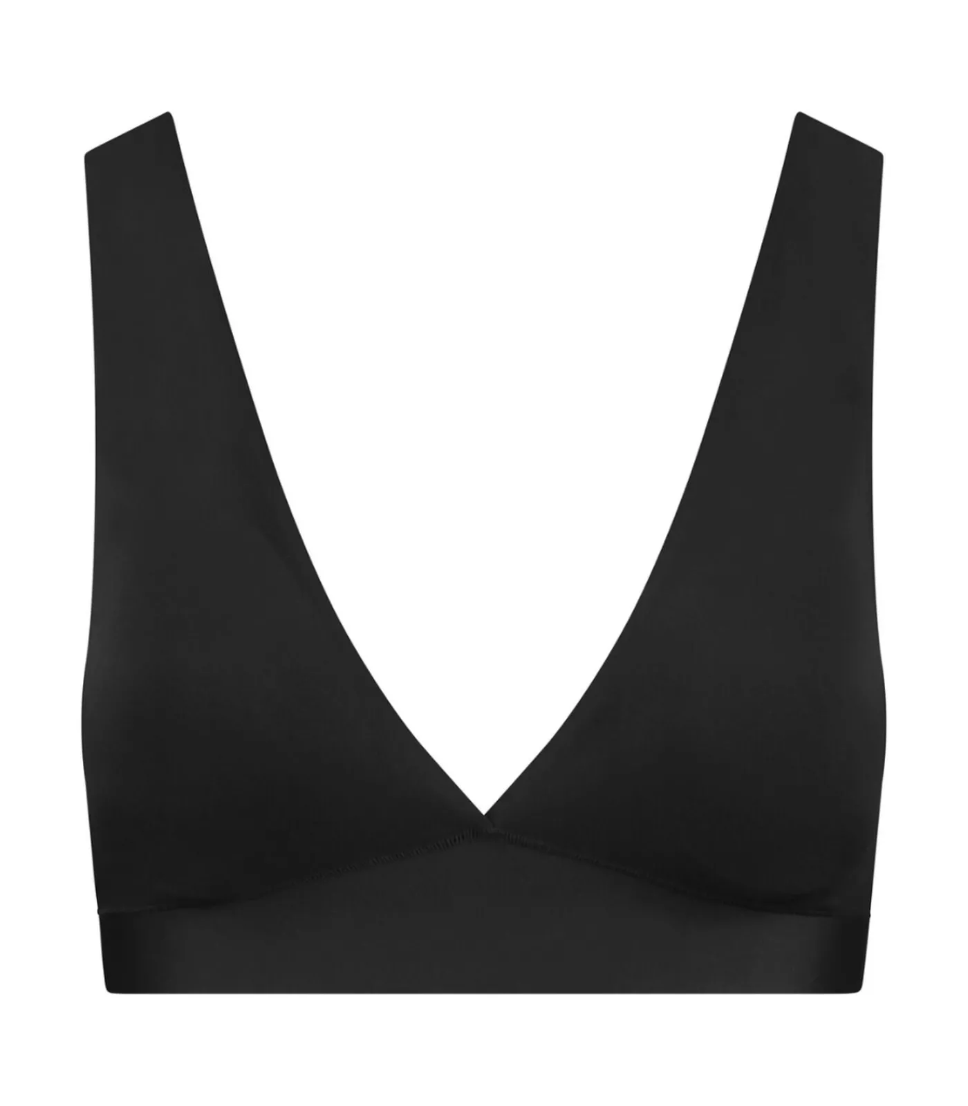 Bye Bra Bh Top Deep Plunge black Clearance