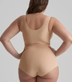 Bye Bra Bh Top V-Hals beige Discount