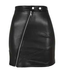 Urban Classics BIKER - Rok - Zwart black Best