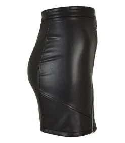 Urban Classics BIKER - Rok - Zwart black Best