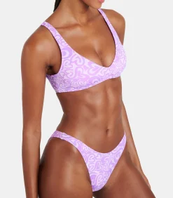 Banana Moon Bikinitopje met print hartje PULCO JOYSPLASH violet New