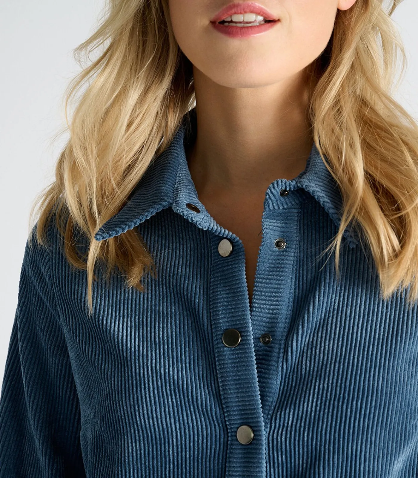 Marie Méro Blauw kleedje in velours blue Best