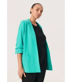 Soaked in Luxury Blazer voor dames Shirley green Hot