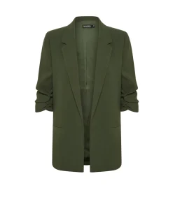 Soaked in Luxury Blazer voor dames Shirley green New