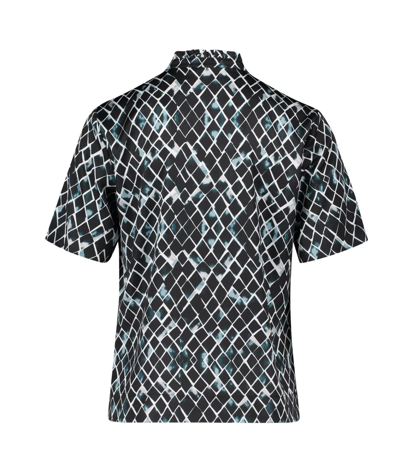 Betty & Co Blouse in shirtstijl petrolBlue Discount