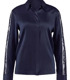 Aubade Blouse Midnight Whisper blue Discount