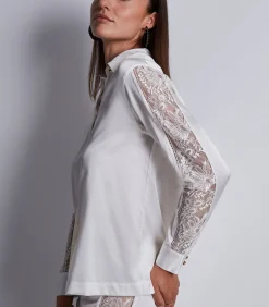 Aubade Blouse Midnight Whisper white Clearance