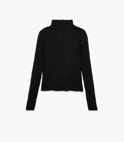 Koton Bordeaux Blouse Lange Mouwen Dikke Kraag Kant black Online