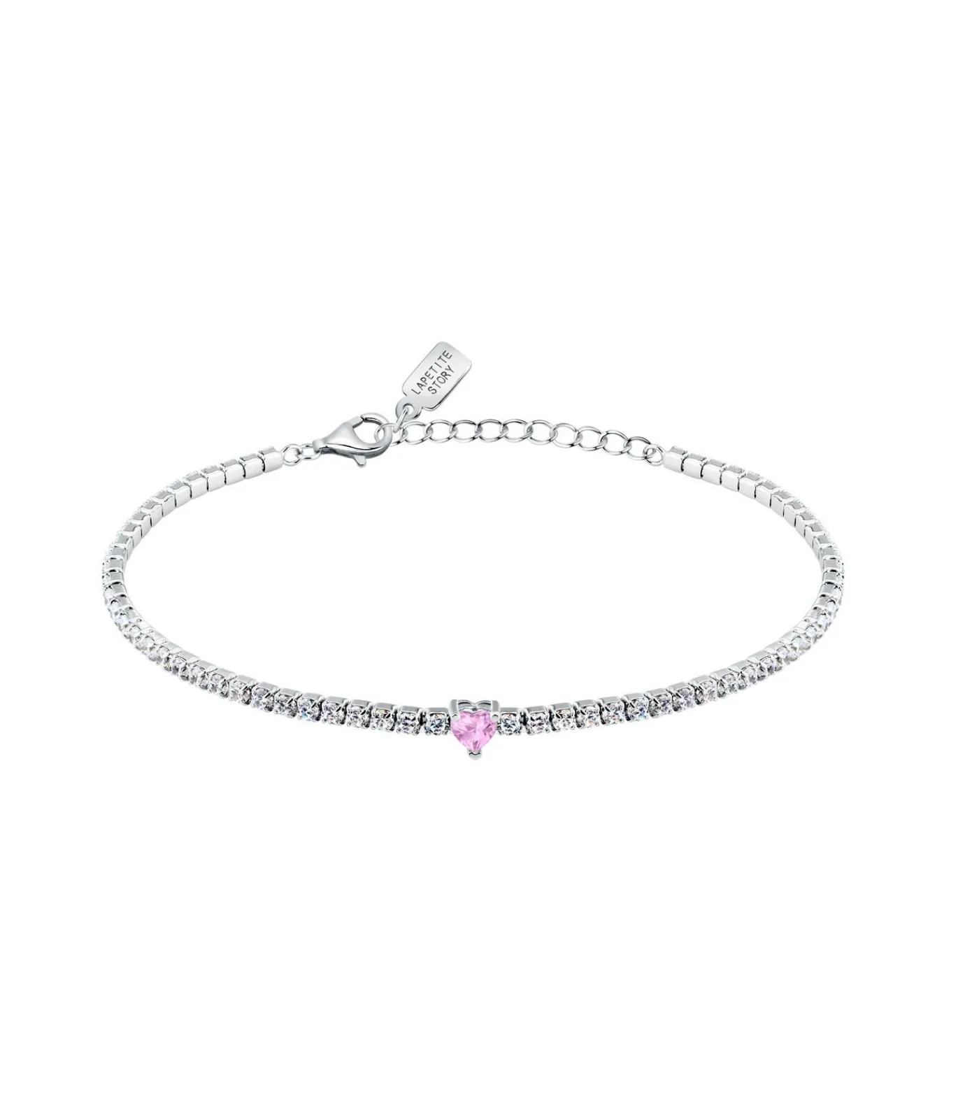 La Petite Story Bracelet SILVER pink Best