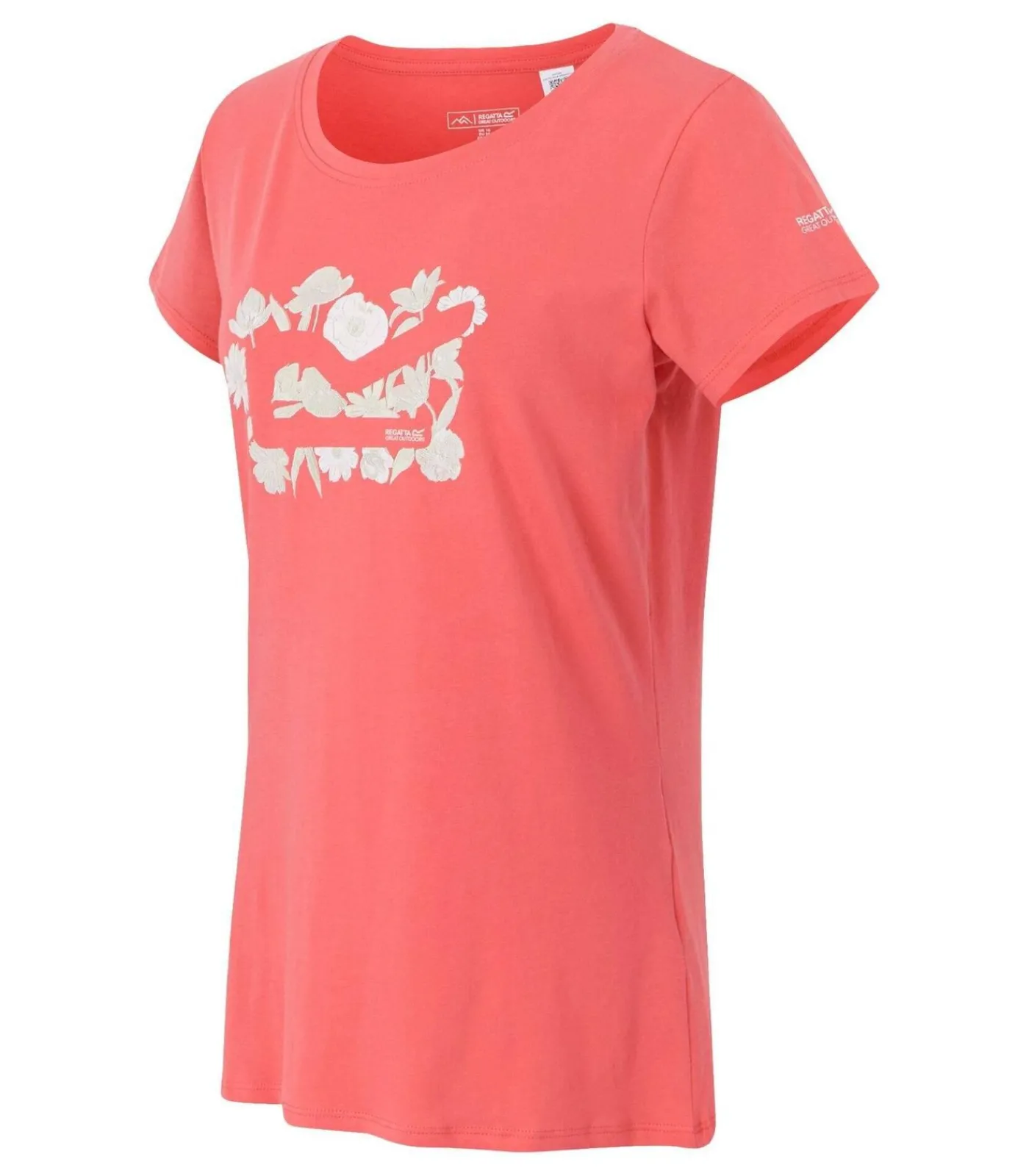 Regatta BREEZED - T-shirt - Zalmroze salmonPink Clearance