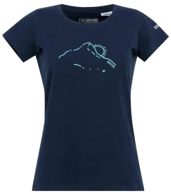 Regatta BREEZED V - T-shirt - Marineblauw navyBlue Hot