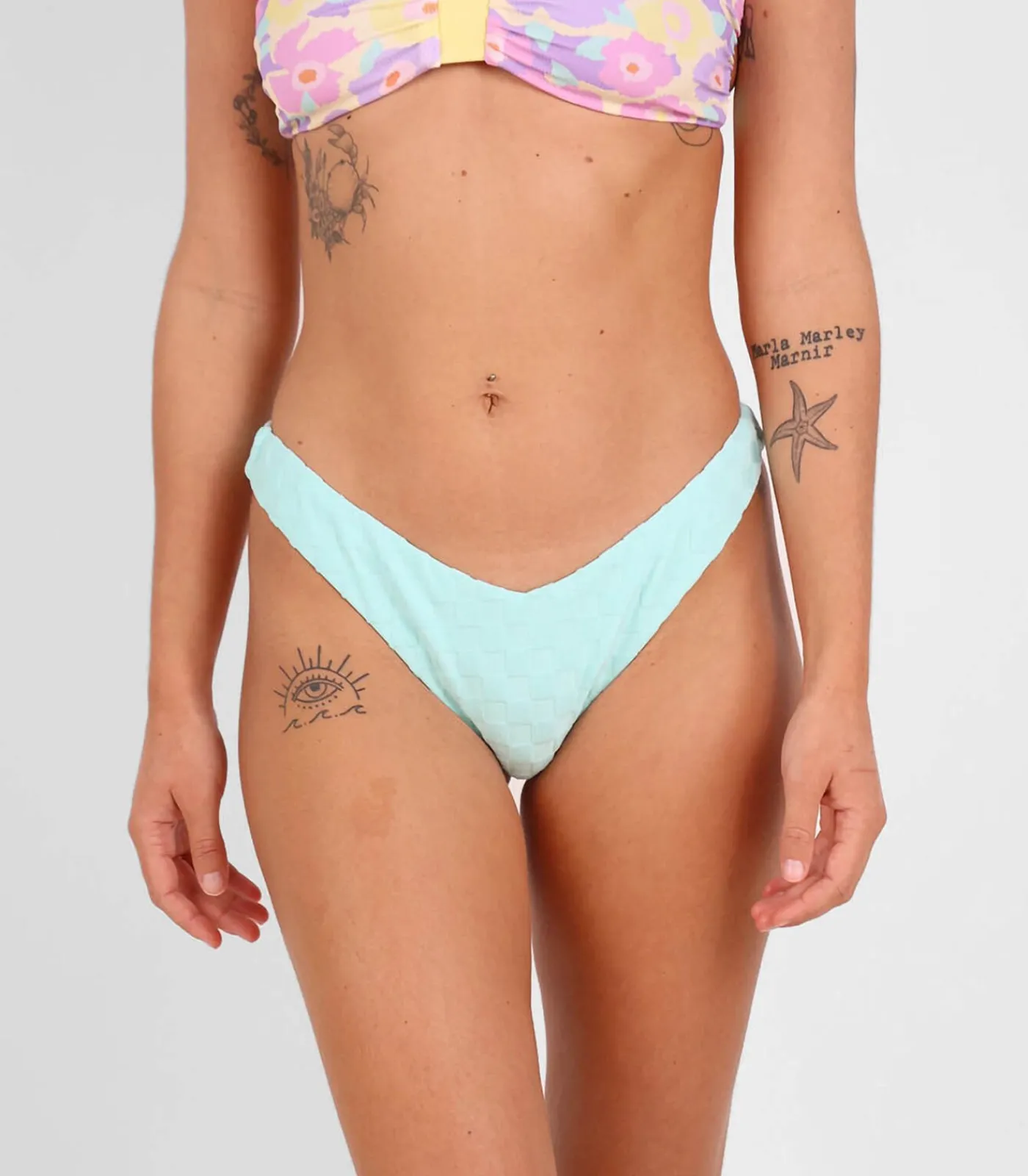 Oxbow Bresiliaanse korte badstof handdoek BELEM turquoise Clearance