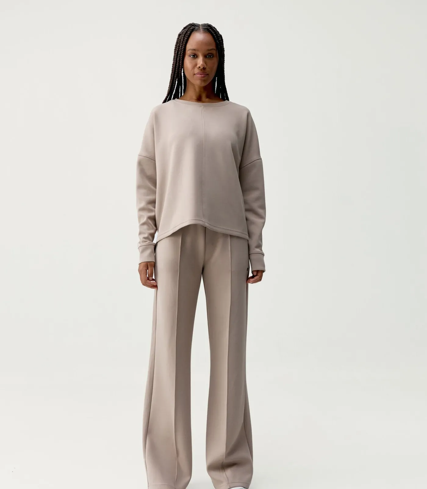Born Living Yoga Broek Iniya lightBrown New