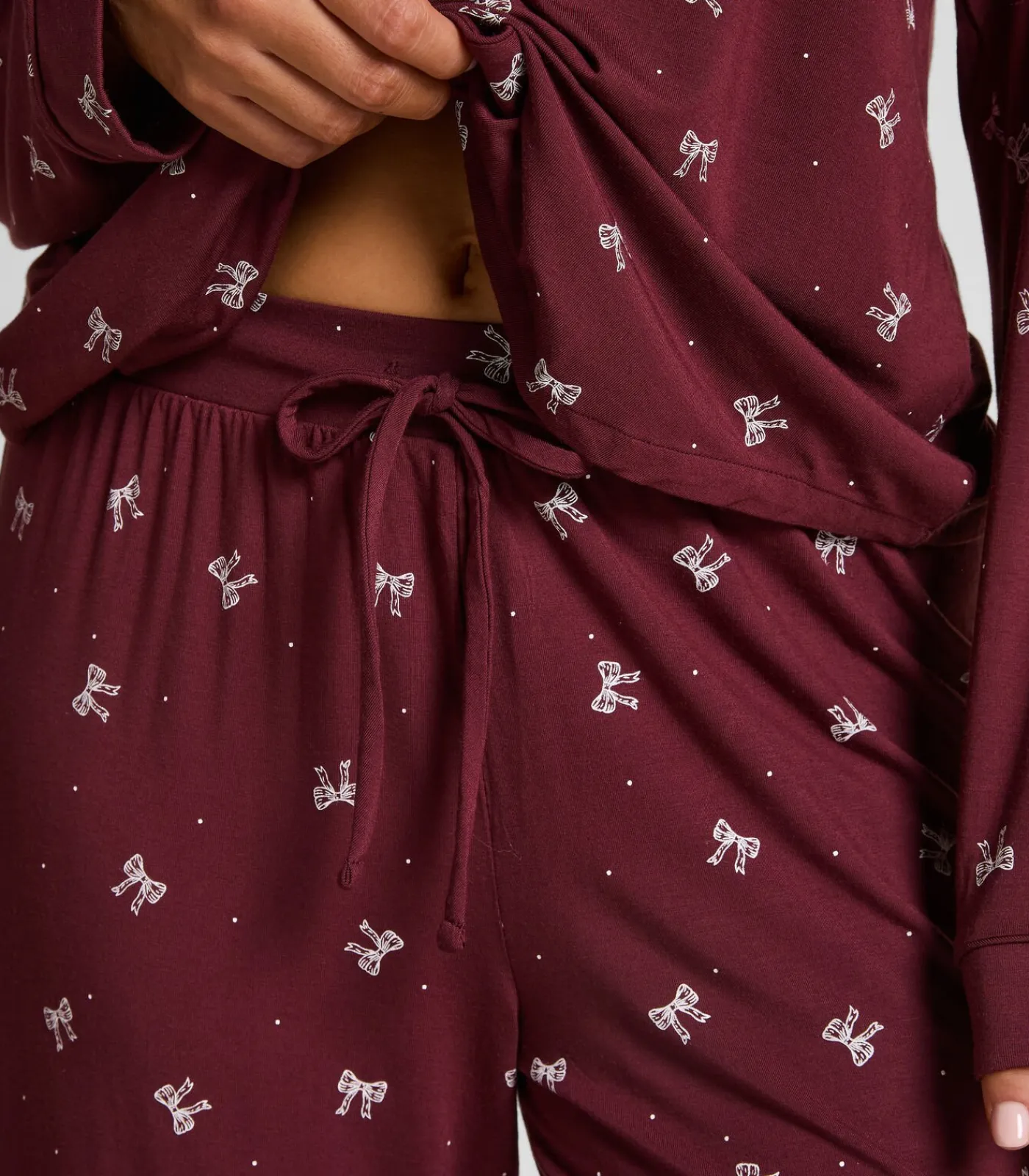 Hunkemöller Broek Jersey Essential purple Outlet