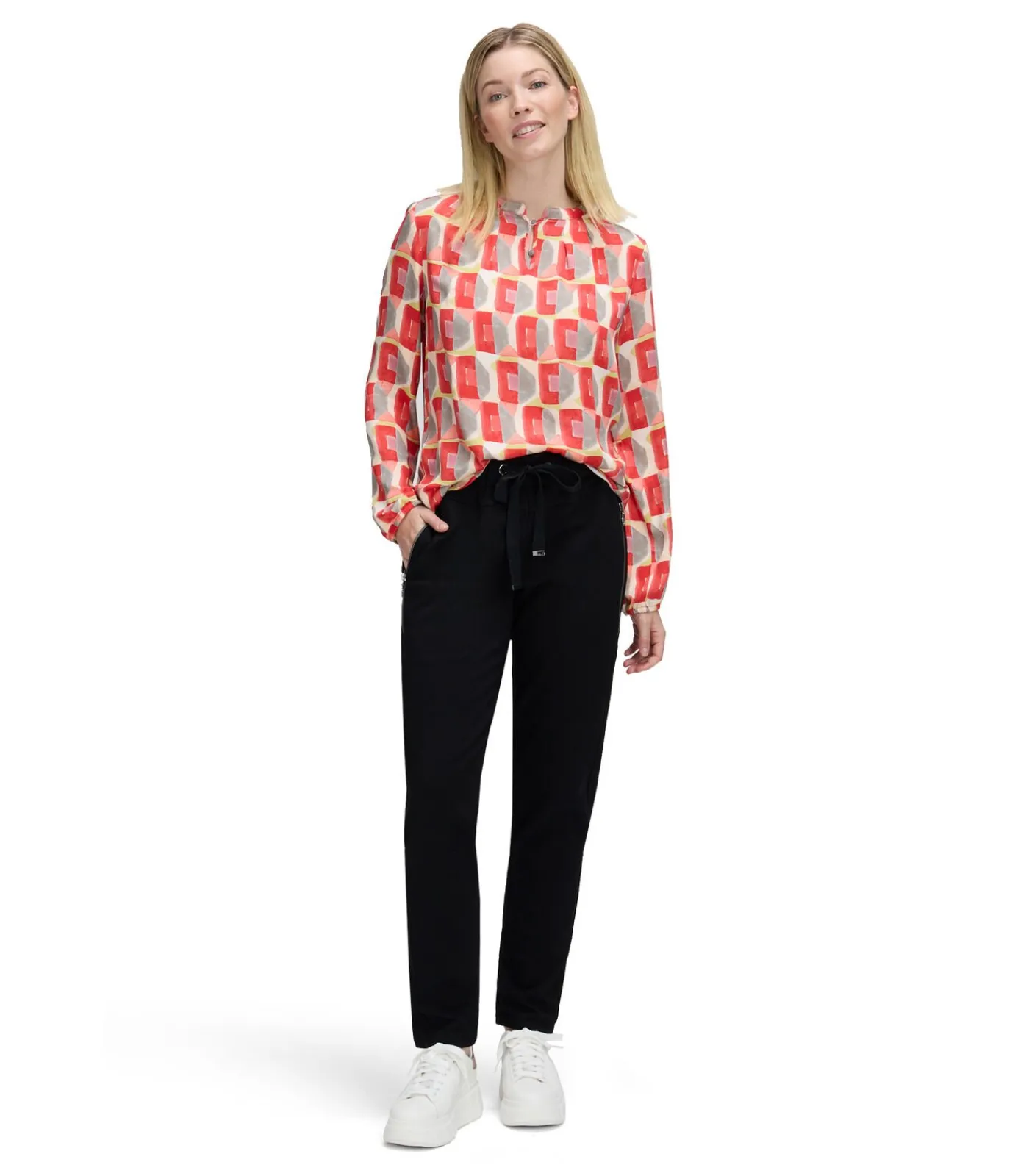 Cartoon Broek met elastiek black Best