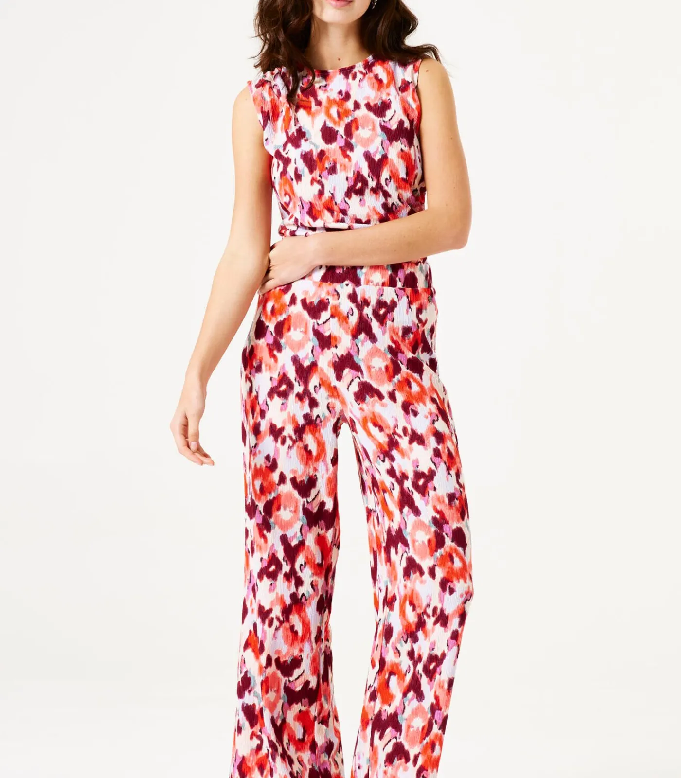 Garcia Broek met print red Best