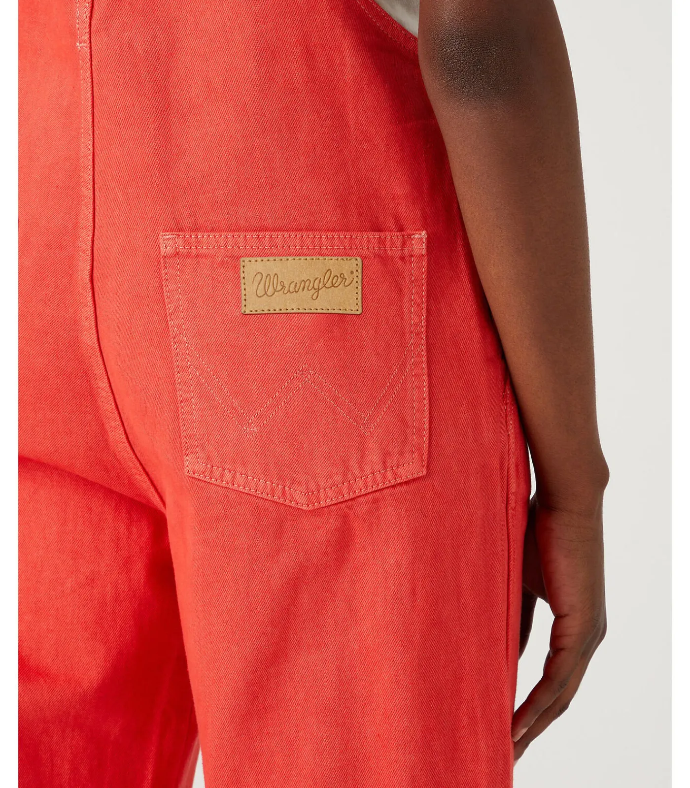 Wrangler Broeken flare vrouwen red New