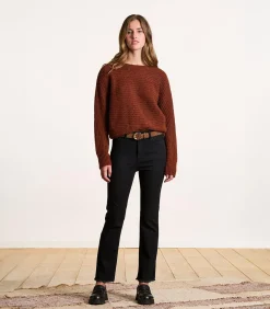 La Fée Maraboutée Bruine leren riem met luipaardprint effect lightBrown Clearance