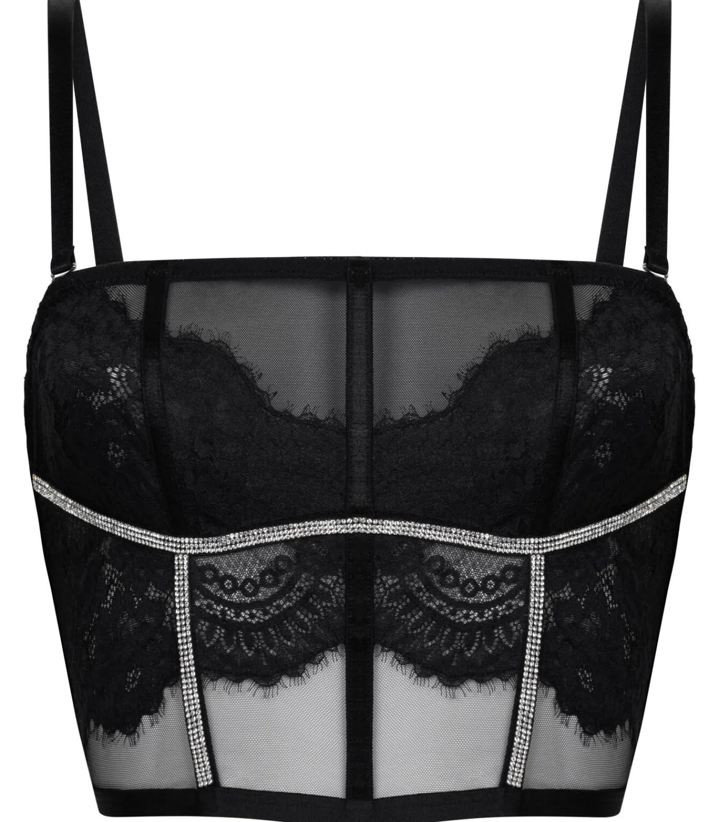 Hunkemöller Bustier Odette black Hot