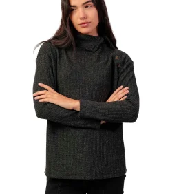 ADMAS Button-down top met lange mouwen Neck Buttons gray Discount