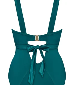 Marlies Dekkers cache coeur plunge balconette badpak darkGreen Best
