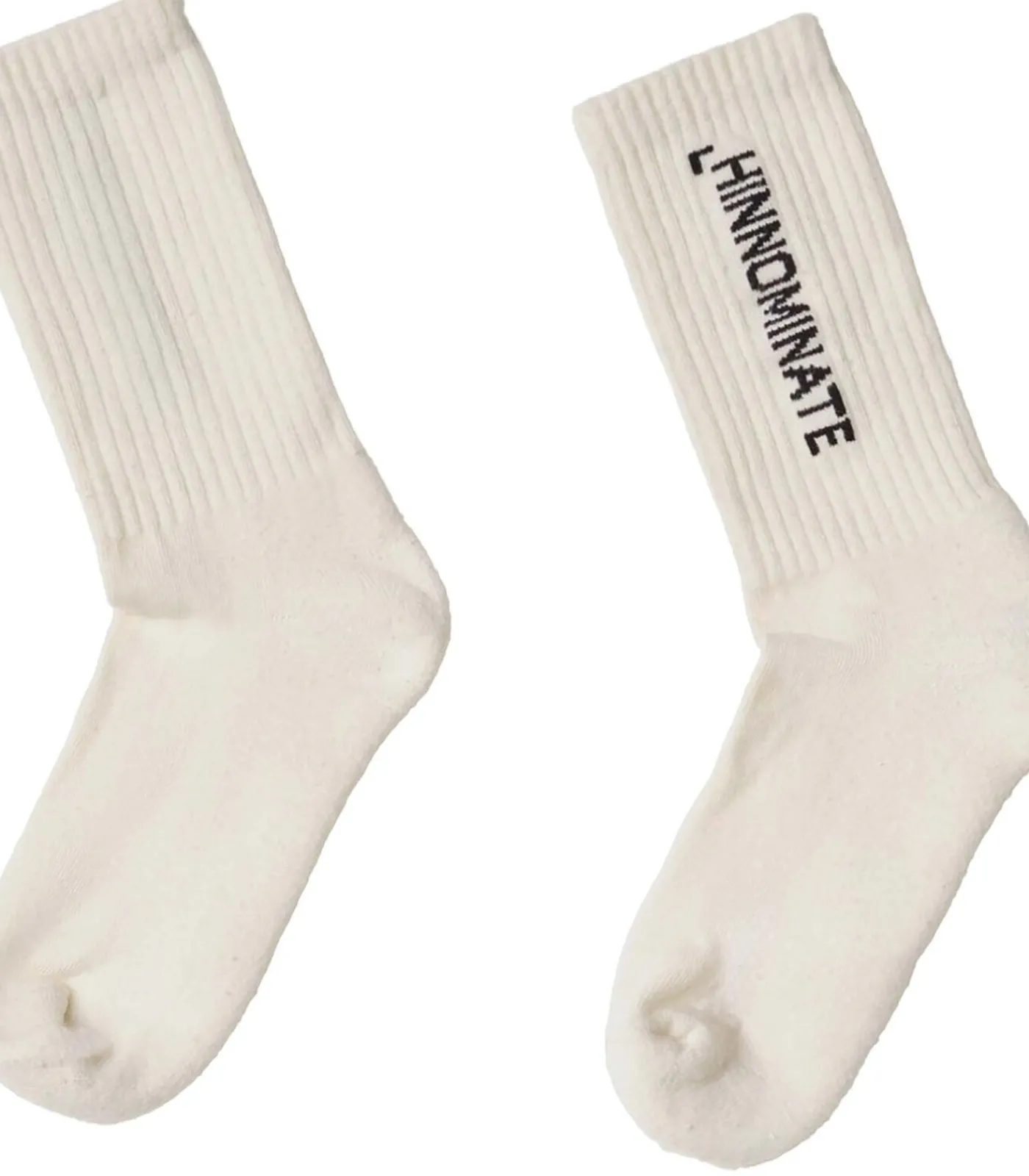 HINNOMINATE Calze Con Intarsio In Verticale white Best