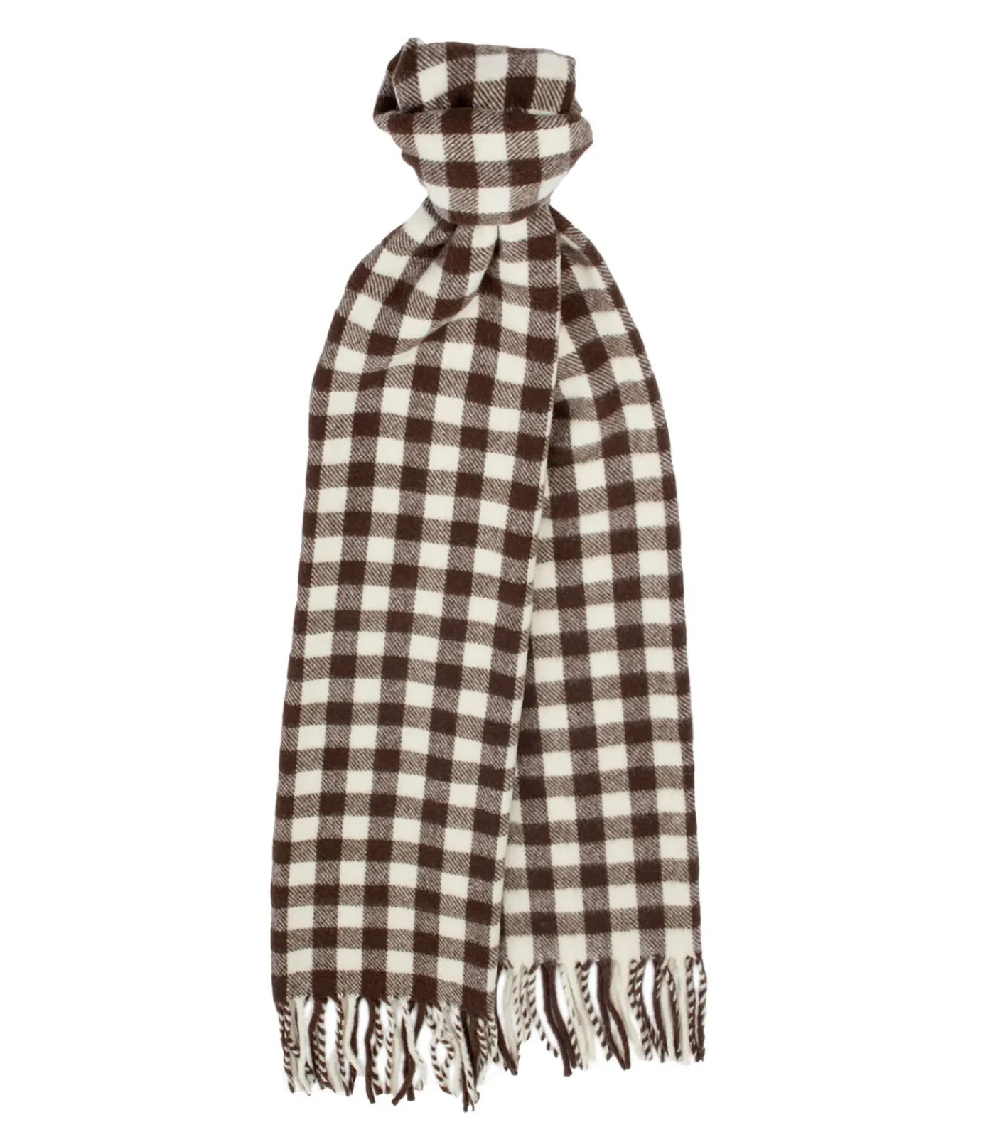 Brun de Vian Tiran Camargue sjaal brown Best