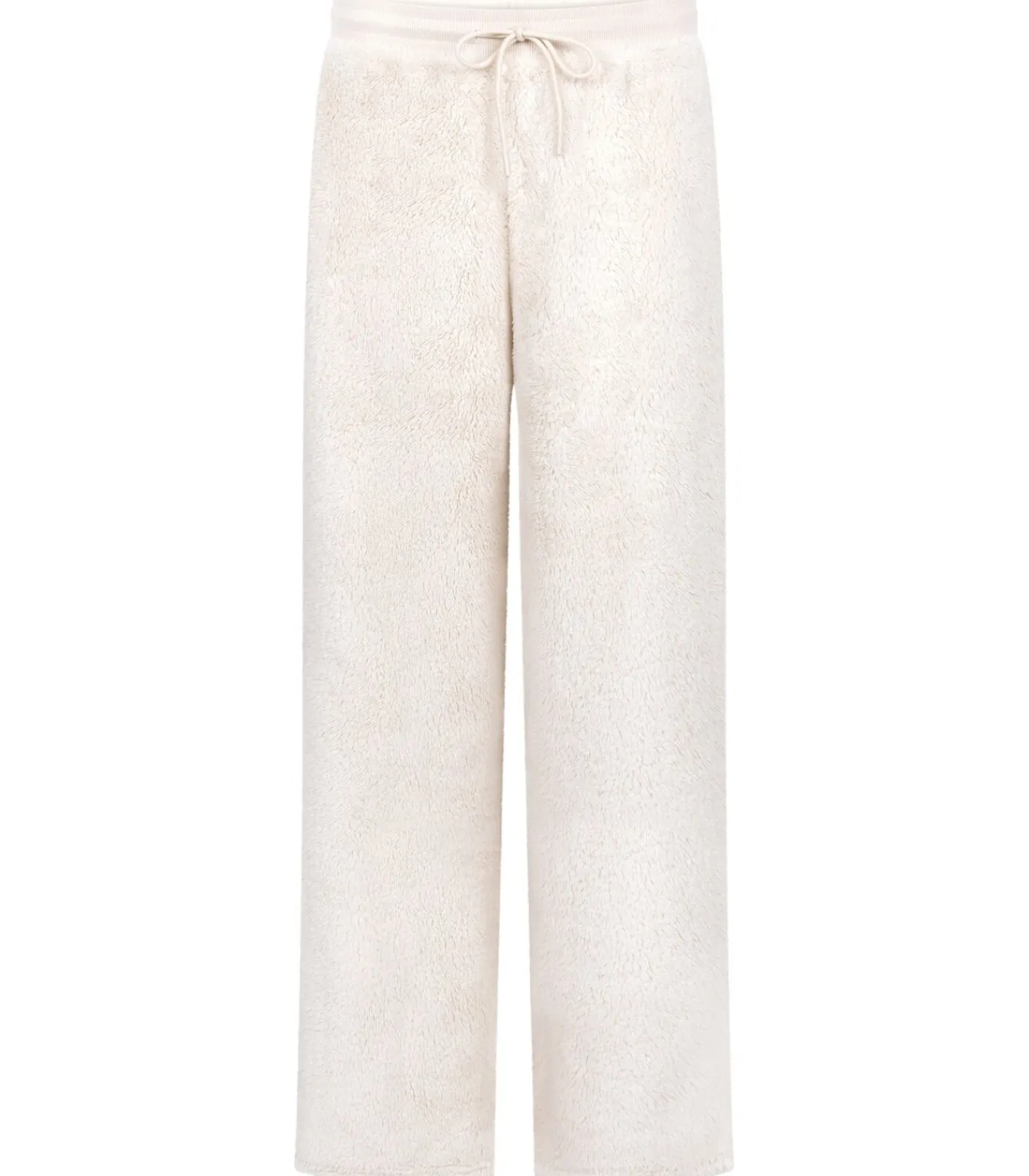 Hunkemöller CARDIGAN LS BRUSHED JERSEY RIB white Clearance