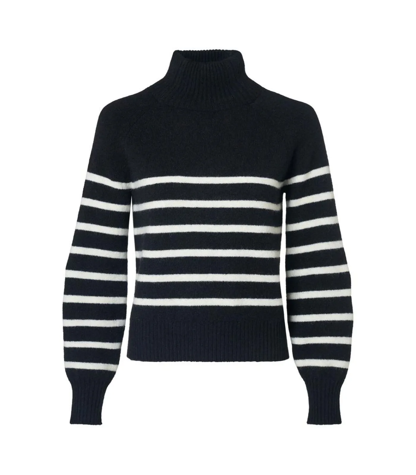 Mart Visser Caroline Tensen Danville Streep Trui Zwart / Wit black/white Discount