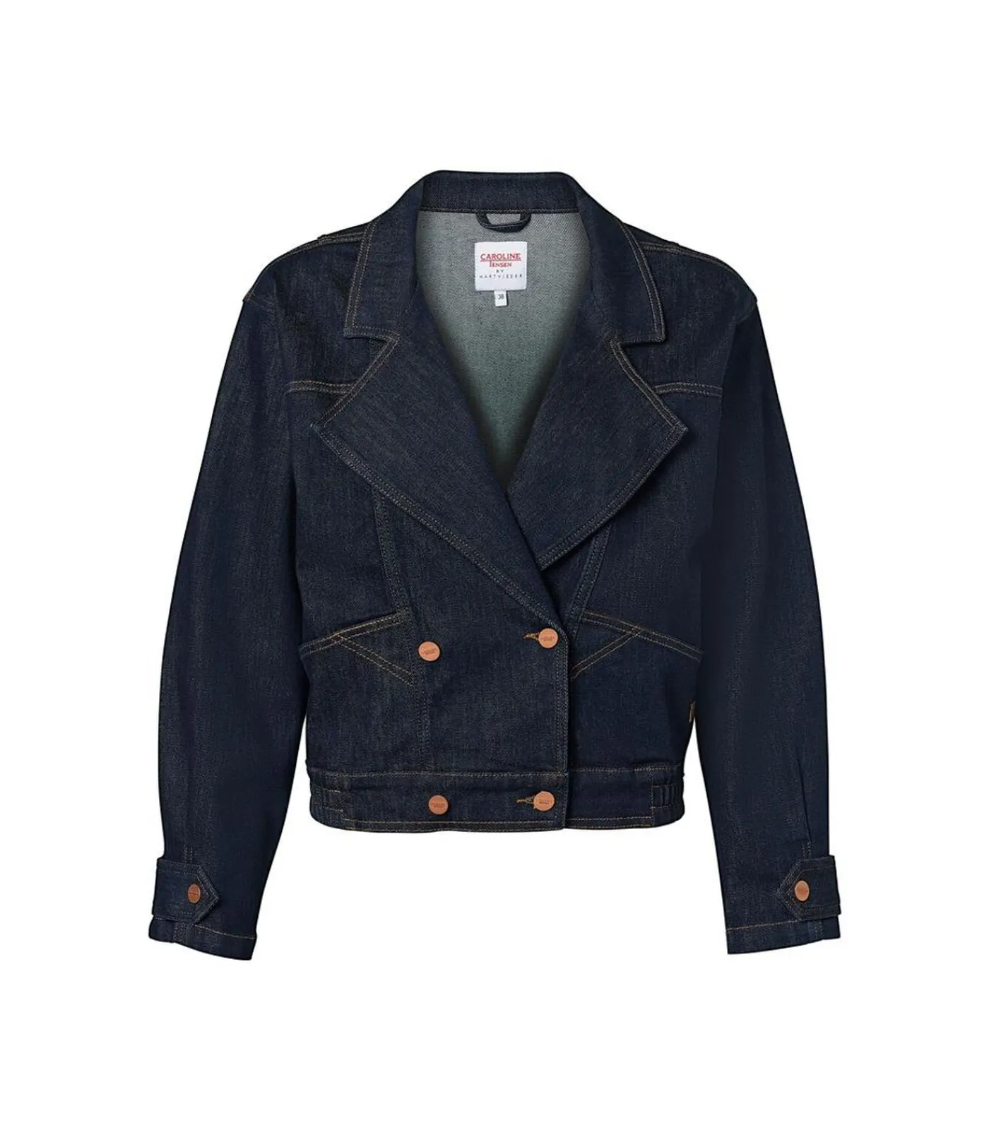 Mart Visser Caroline Tensen Oslo Jacket Denim Dark blue Discount