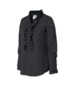 Mart Visser Caroline Tensen Rivers Print Blouse Zwart / Wit blackMulticolor Sale