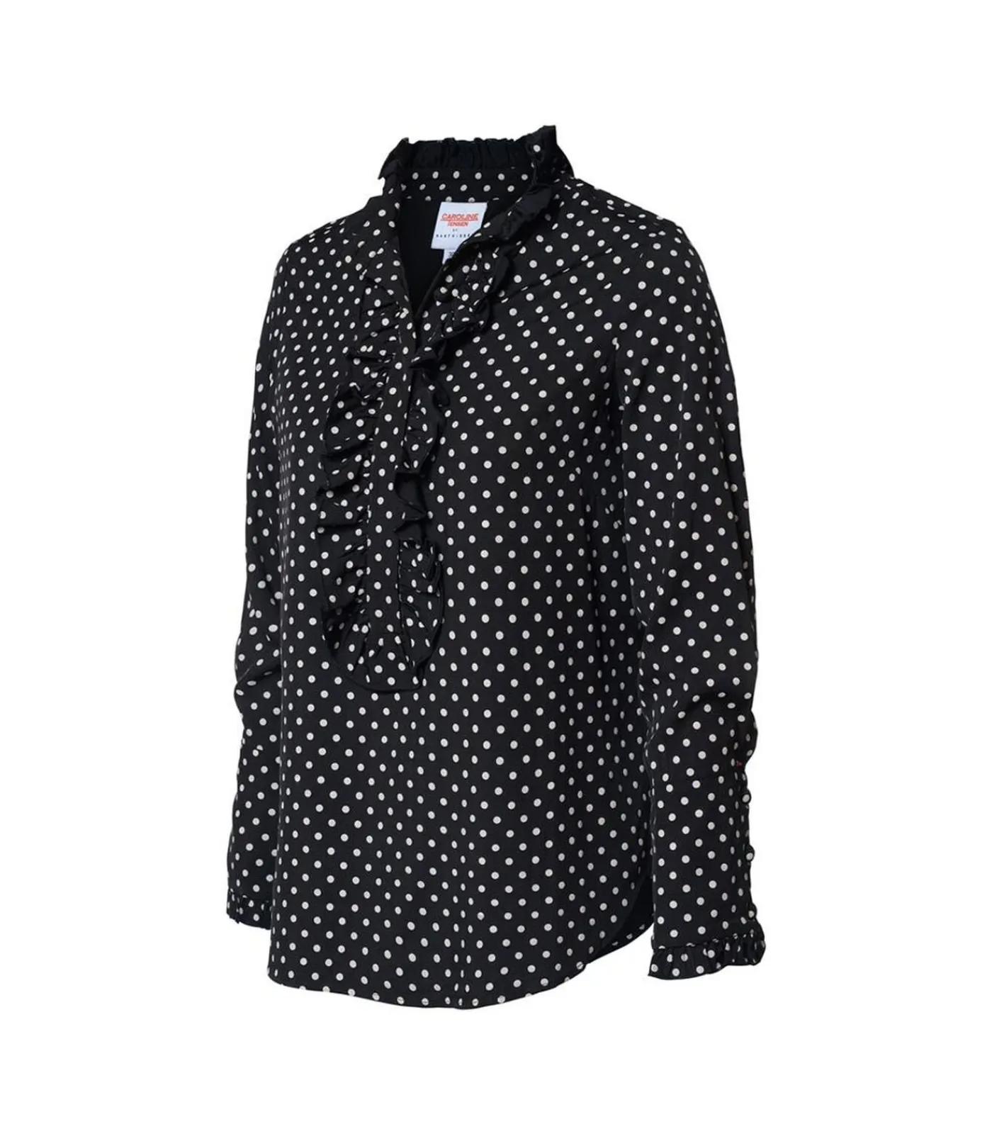 Mart Visser Caroline Tensen Rivers Print Blouse Zwart / Wit blackMulticolor Sale