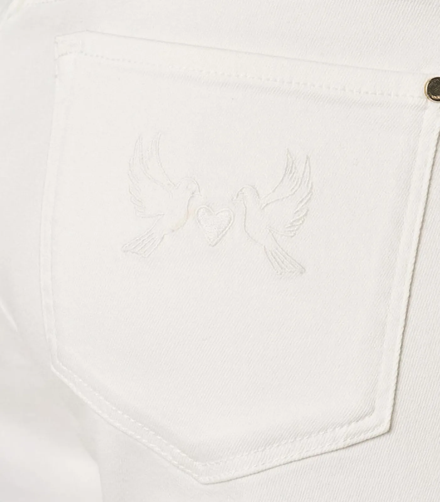 Mart Visser Caroline Tensen Utah Jeans Wit white Discount