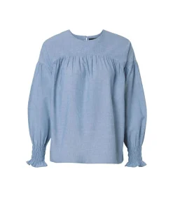Mart Visser Caroline Tensen Winsley Blouse Licht Blauw blue Hot