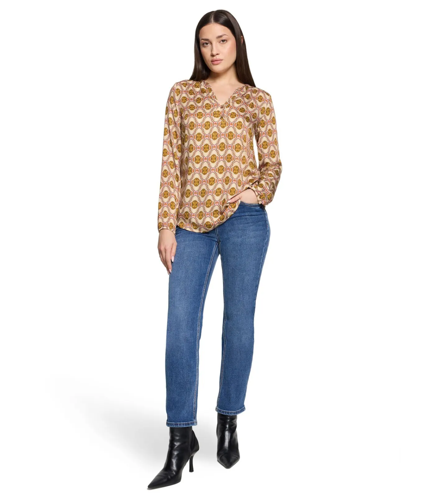Cartoon Casual blouse brown/multicolor Clearance