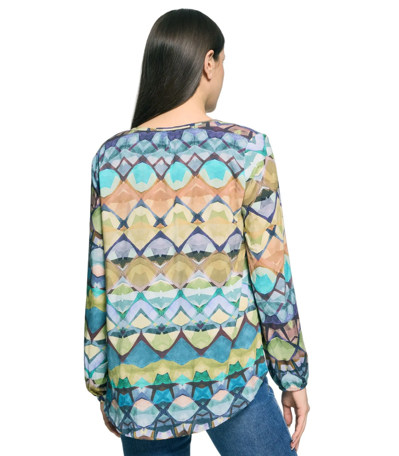 Cartoon Casual blouse multicolor Hot