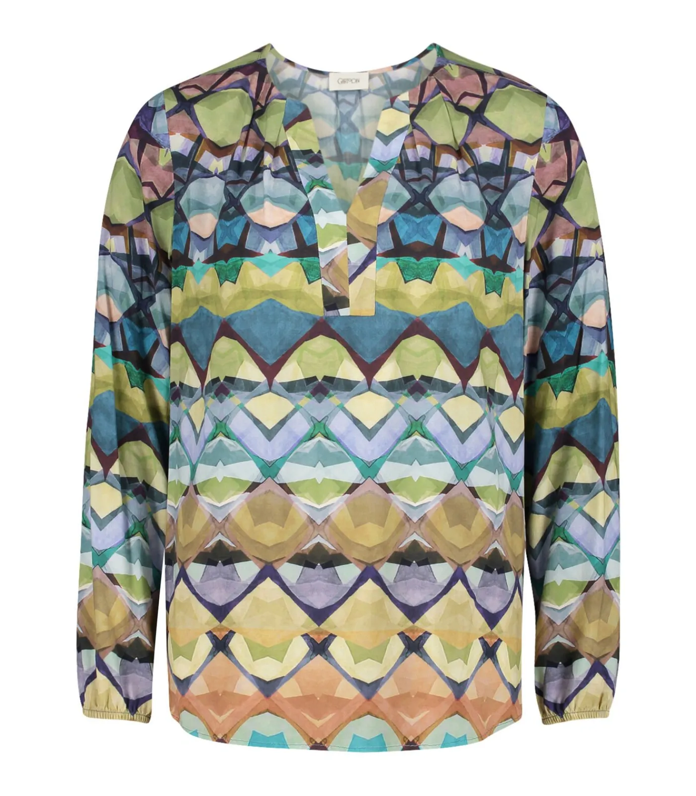 Cartoon Casual blouse multicolor Hot