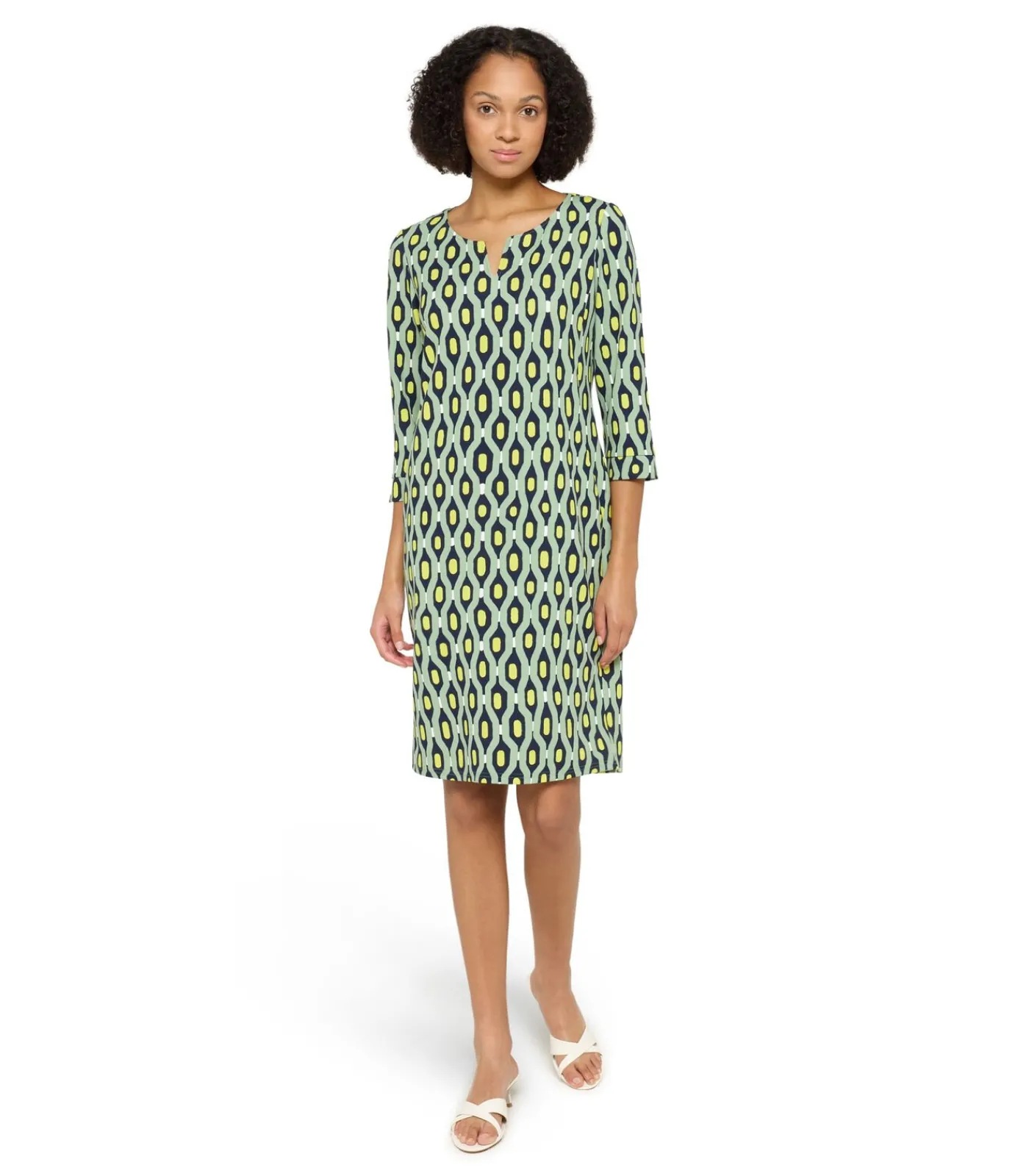 Cartoon Casual jurk multicolor Sale