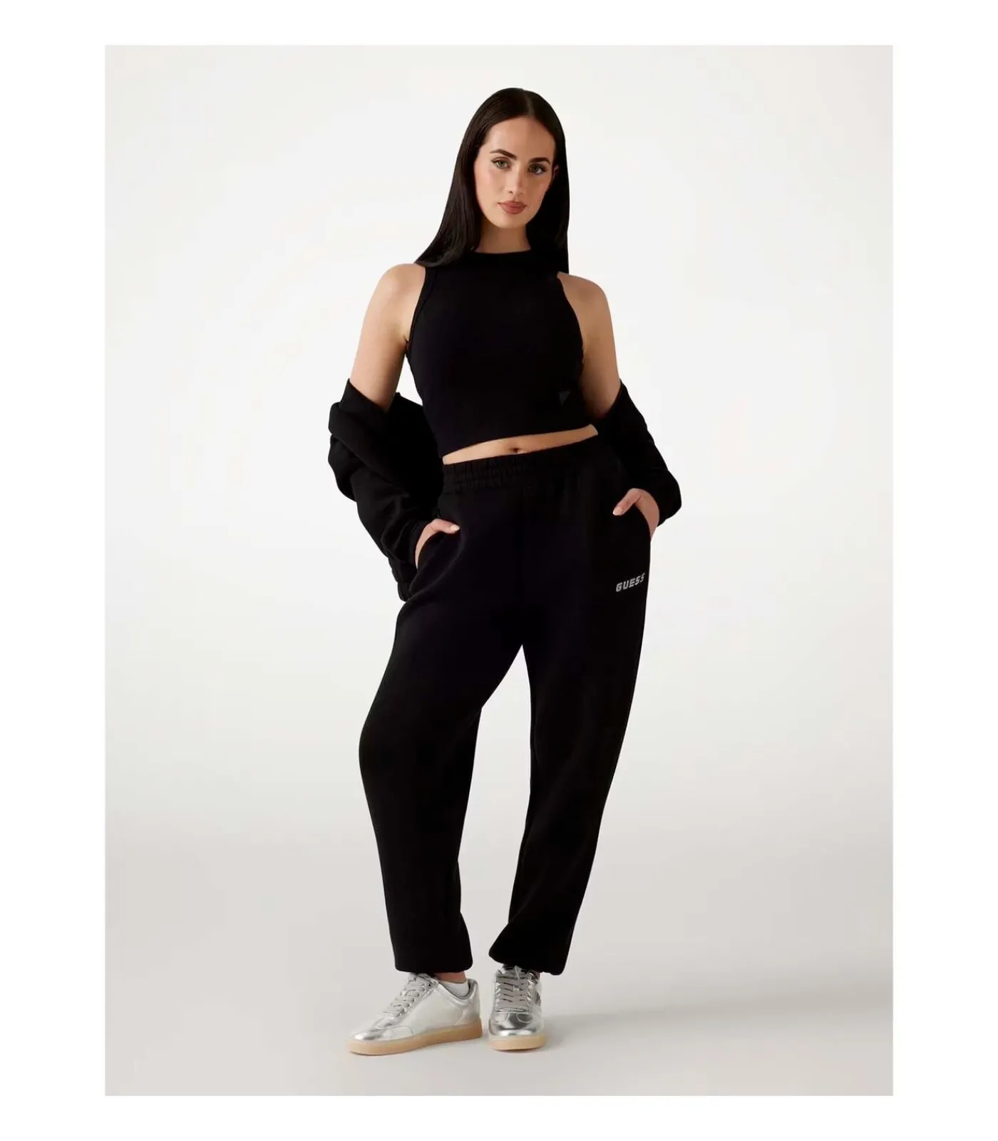 GUESS Cecilia Scuba Jogger Pants black Online