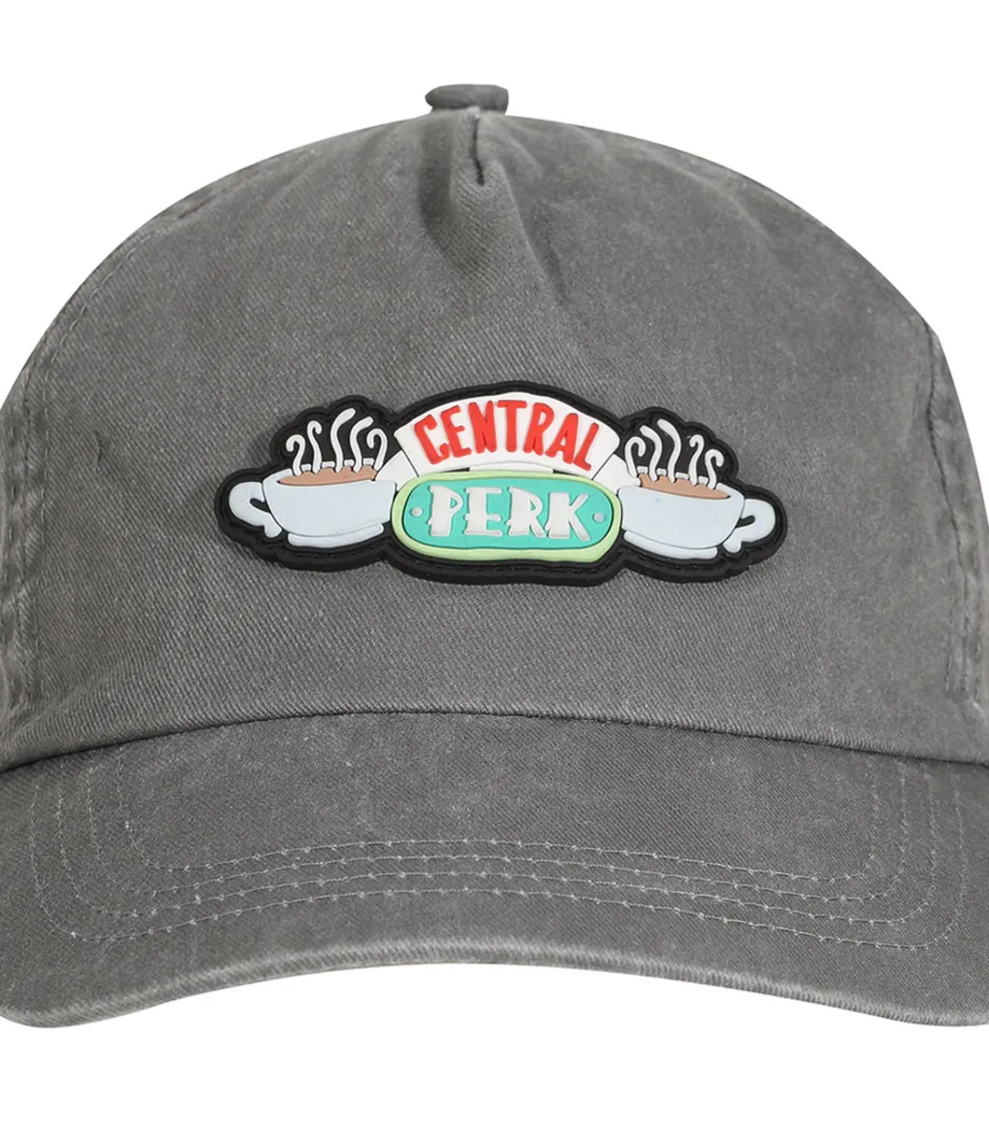 Friends CENTRAL PERK - Baseball Pet - Grijs gray Outlet