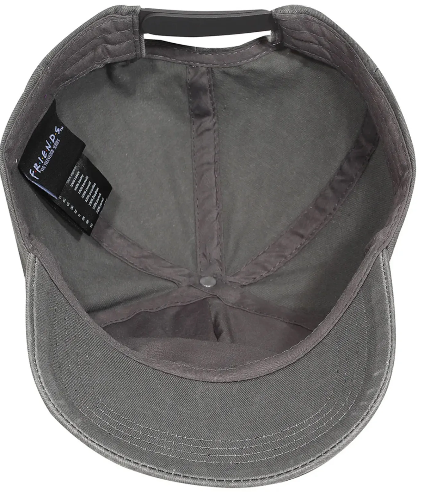 Friends CENTRAL PERK - Baseball Pet - Grijs gray Outlet