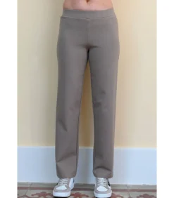 BLEU D'AZUR CHALBI Comfortabele broek Milano beige Clearance